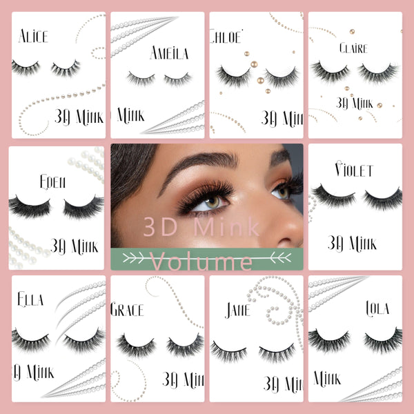 3D Volume Mink Lashes