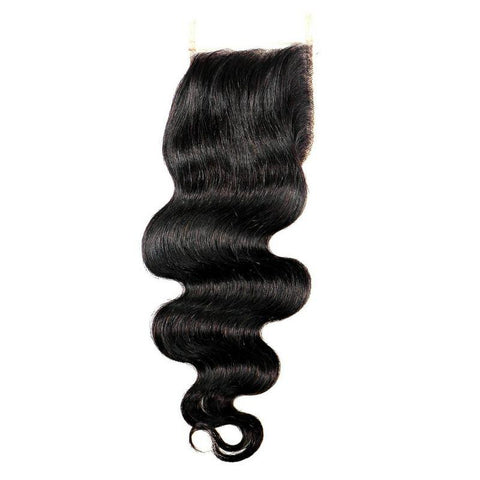 Brazilian Body Wave 4 X 4 Closure,  Transparent Lace