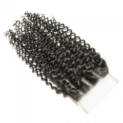 Afro Kinky Curly 4 x 4 Free Part Closure - Forever Freestyle Premium Hair 