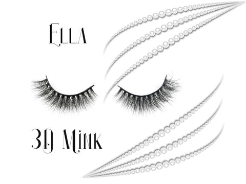 Ella 3D Mink Lashes - Forever Freestyle Premium Hair 