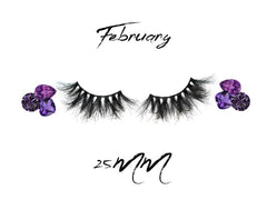 February 3D Mink Lashes 25mm - Forever Freestyle Premium Hair 