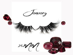 January 3D Mink Lashes 25mm - Forever Freestyle Premium Hair 