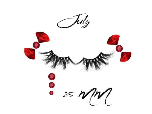 July 3D Mink Lashes 25mm