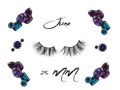 June 3D Mink Lashes 25 mm - Forever Freestyle Premium Hair 