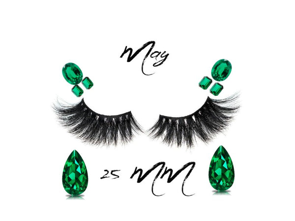 May 3D Mink Lashes 25mm