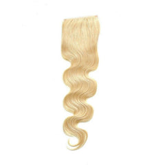 Russian Blonde Body Wavy Closure