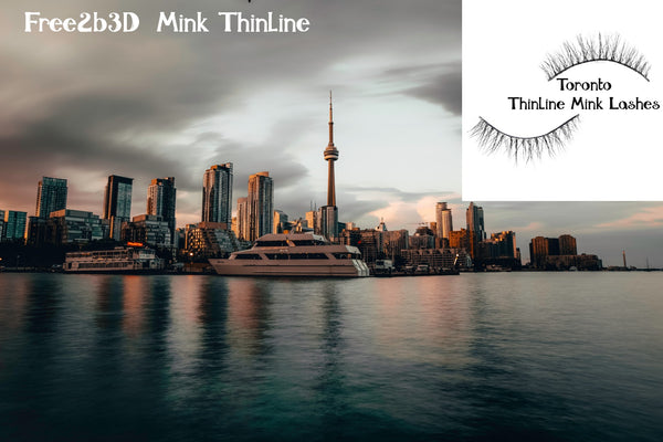 Toronto 3D Mink Thinline Lashes