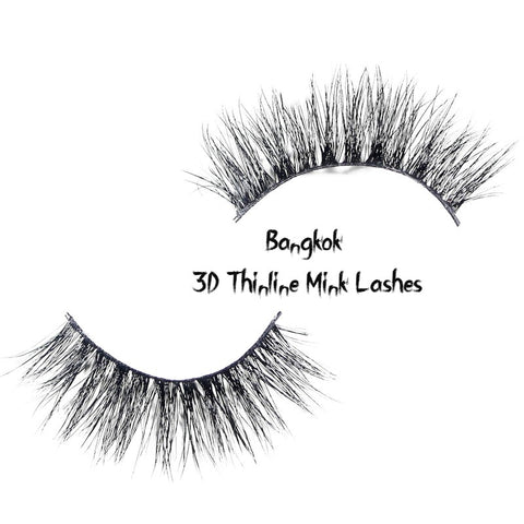 Bangkok 3D Mink Thinline Lashes - Forever Freestyle Premium Hair 