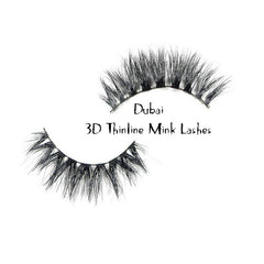 Dubai 3D Mink Thinline Lashes - Forever Freestyle Premium Hair 