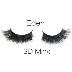 Eden 3D Mink Lashes - Forever Freestyle Premium Hair 