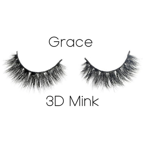 Grace 3D Mink Lashes - Forever Freestyle Premium Hair 