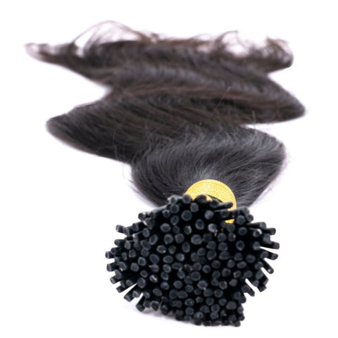 Indian Wavy Natural Black I-Tip - Forever Freestyle Premium Hair 