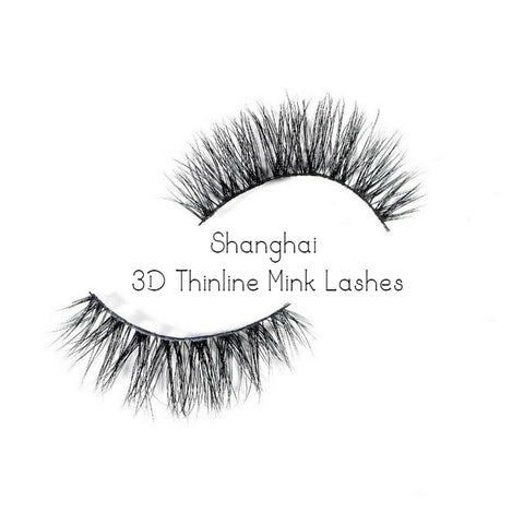 Shanghai 3D Mink Thinline Lashes - Forever Freestyle Premium Hair 