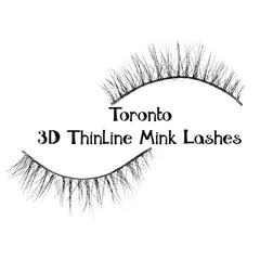 Toronto 3D Mink Thinline Lashes - Forever Freestyle Premium Hair 