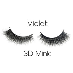 Violet 3D Mink Lashes - Forever Freestyle Premium Hair 