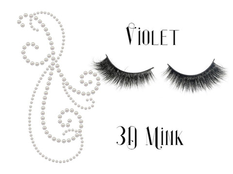 Violet 3D Mink Lashes - Forever Freestyle Premium Hair 